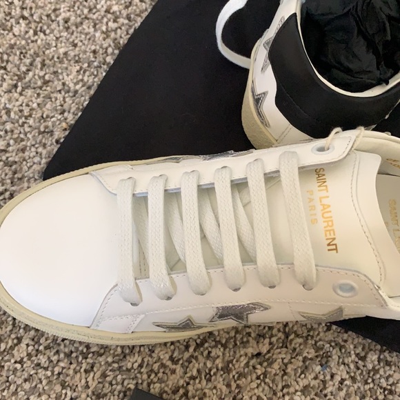 SOLD- New in box Saint Laurent sneakers size 37/7 - Picture 8 of 10